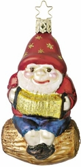 Woodland Musician Ornament by Inge Glas of Germany