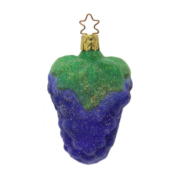 Glistening Grape Ornament by Inge Glas of Germany