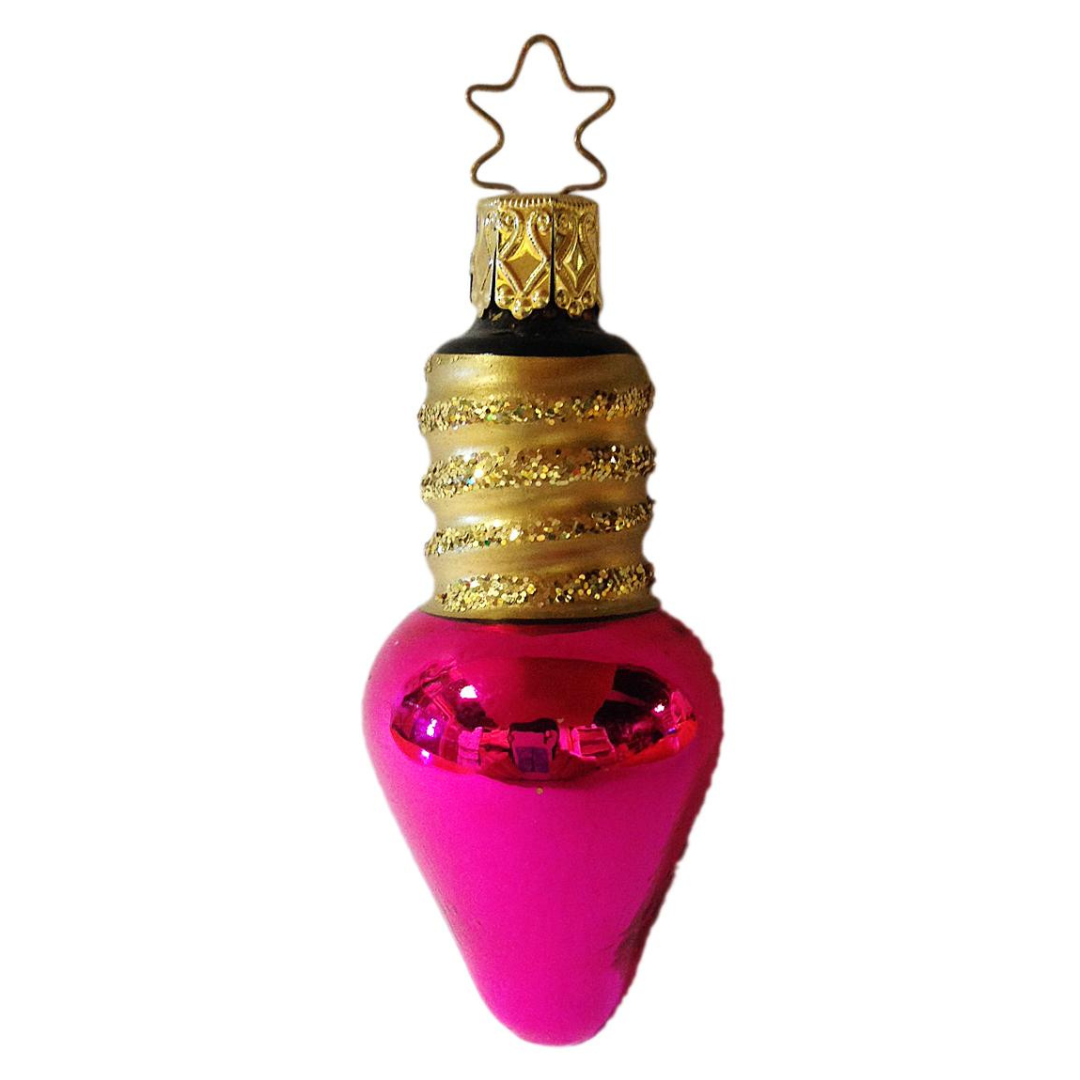 Colorful Christmas Light Ornament by Inge Glas of Germany