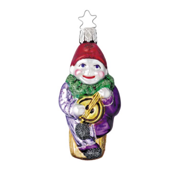 Musical Clown Ornament by Inge Glas