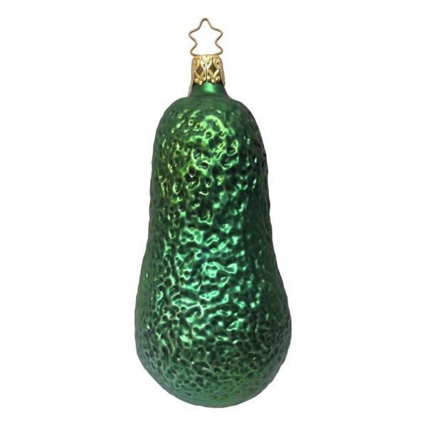 Awesome Avacado Ornament by Inge Glas of Germany