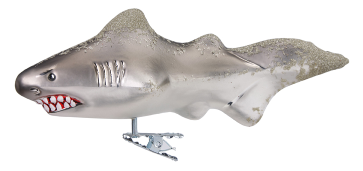 Jaws, Shark Ornament by Inge Glas of Germany
