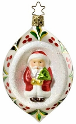 Santa Forever - LifeTouch Ornament by Inge Glas of Germany