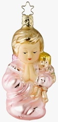 Dear God Girl - Life Touch Ornament by Inge Glas of Germany