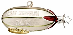 Antique Zeppelin Ornament by Inge Glas of Germany
