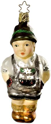 Franz, German Man, Life Touch Ornament by Inge Glas of Germany
