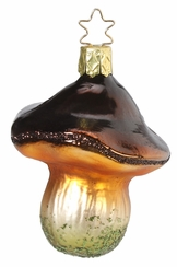 Natural Mushroom Ornament by Inge Glas of Germany