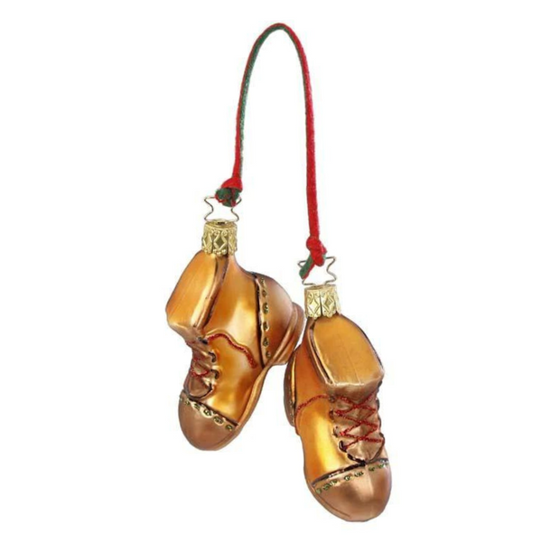 Forest Hiker Boots Ornament by Inge Glas of Germany