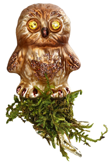 Hootie Owl Ornament by Inge Glas of Germany