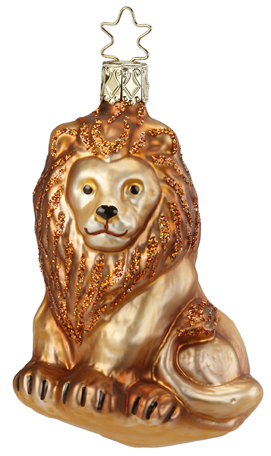 Grand Mane Lion Ornament by Inge Glas of Germany