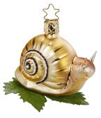 Snail Trail, Snail Ornament by Inge Glas of Germany