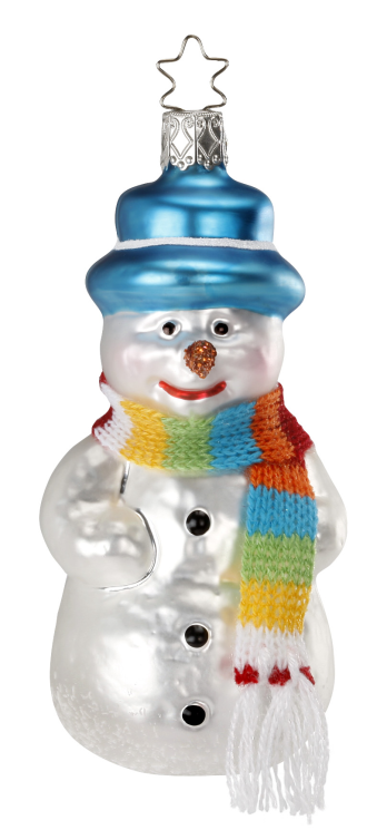 McKinley, Limited Edition Snowman Ornament by Inge Glas of Germany