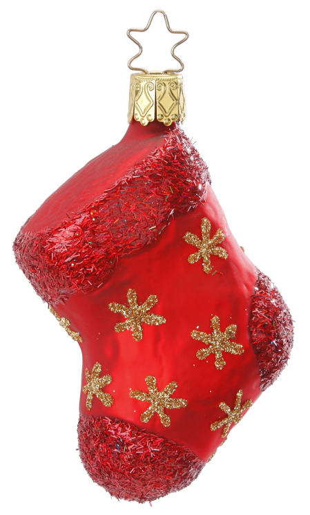 Filled With Love Stocking Ornament by Inge Glas of Germany