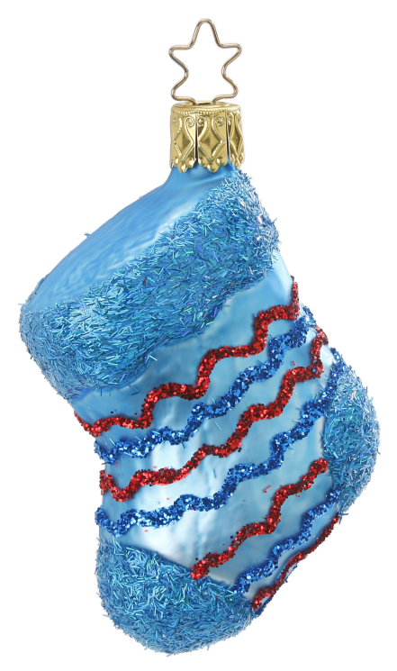 Filled With Love Stocking Ornament by Inge Glas of Germany