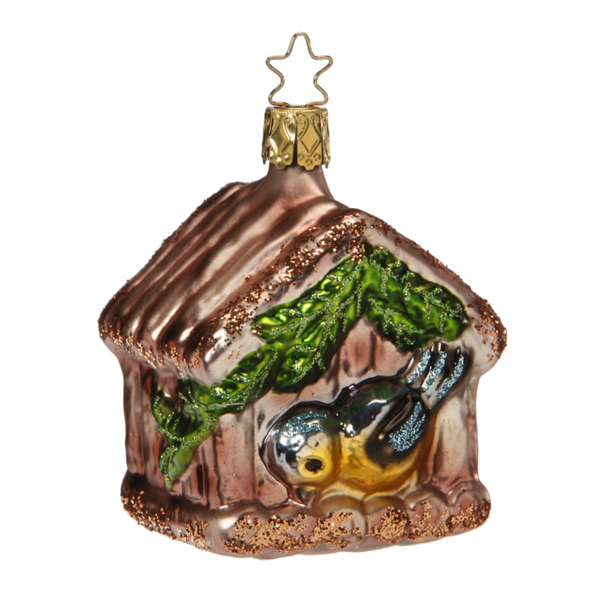 Forest Villa Birdhouse Ornament by Inge Glas of Germany