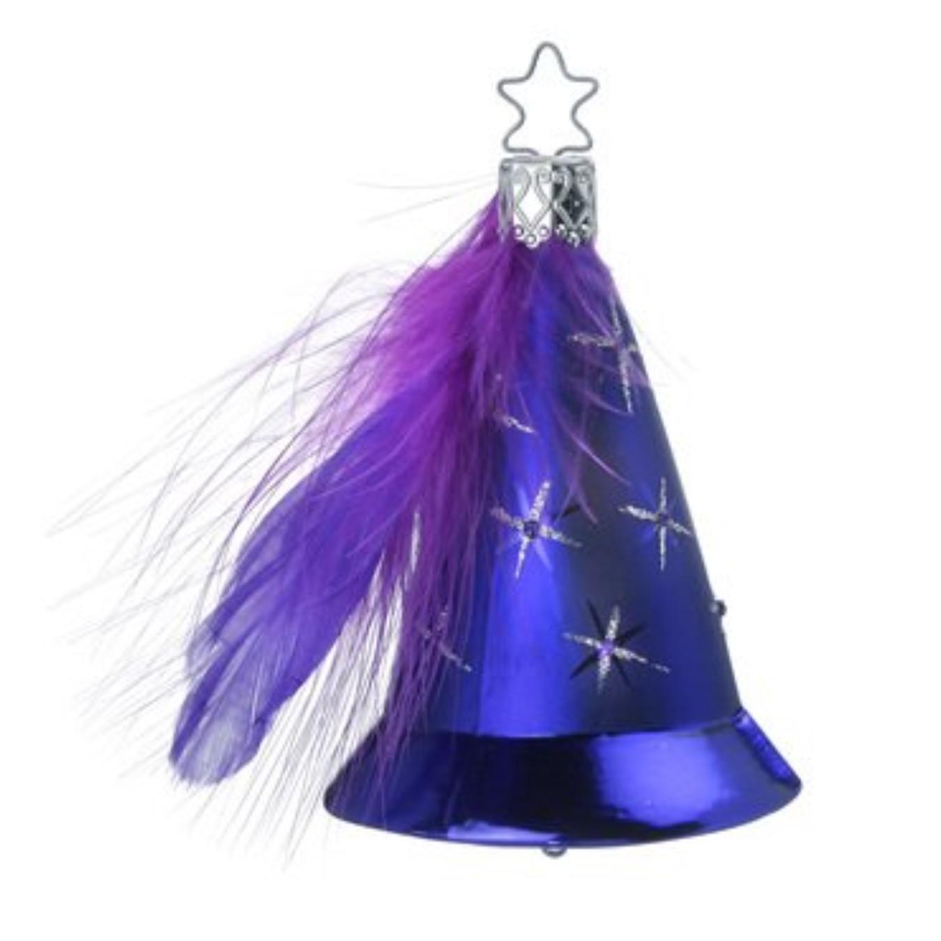 Wizard Hat Bell Ornament by Inge Glas of Germany