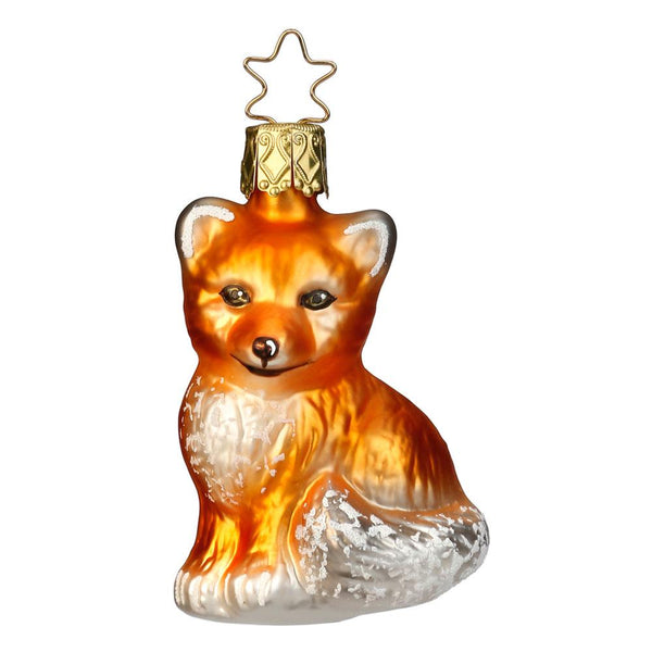Fox Pup Ornament by Inge Glas of Germany