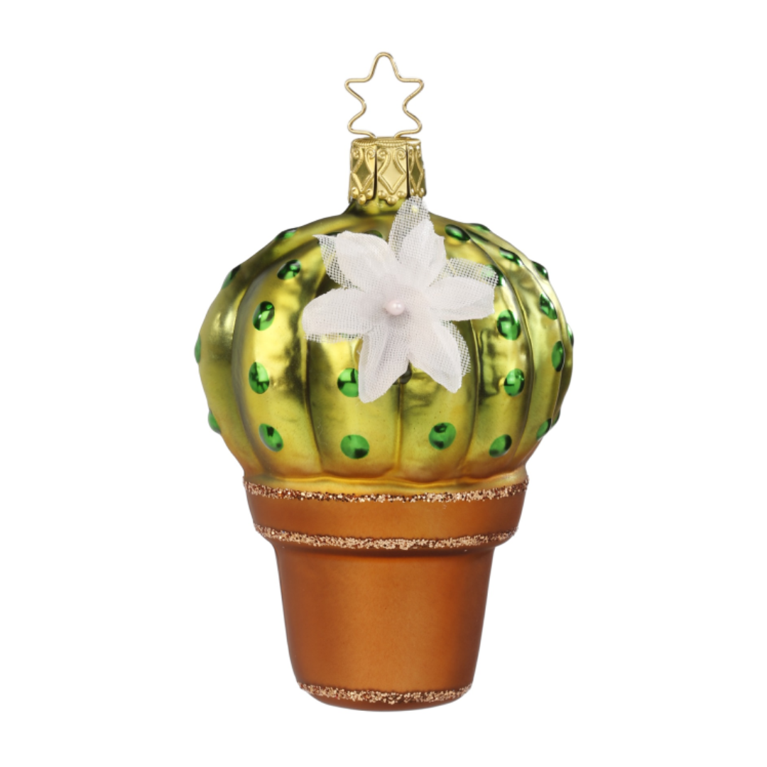 Christmas Cactus Ornament by Inge Glas of Germany