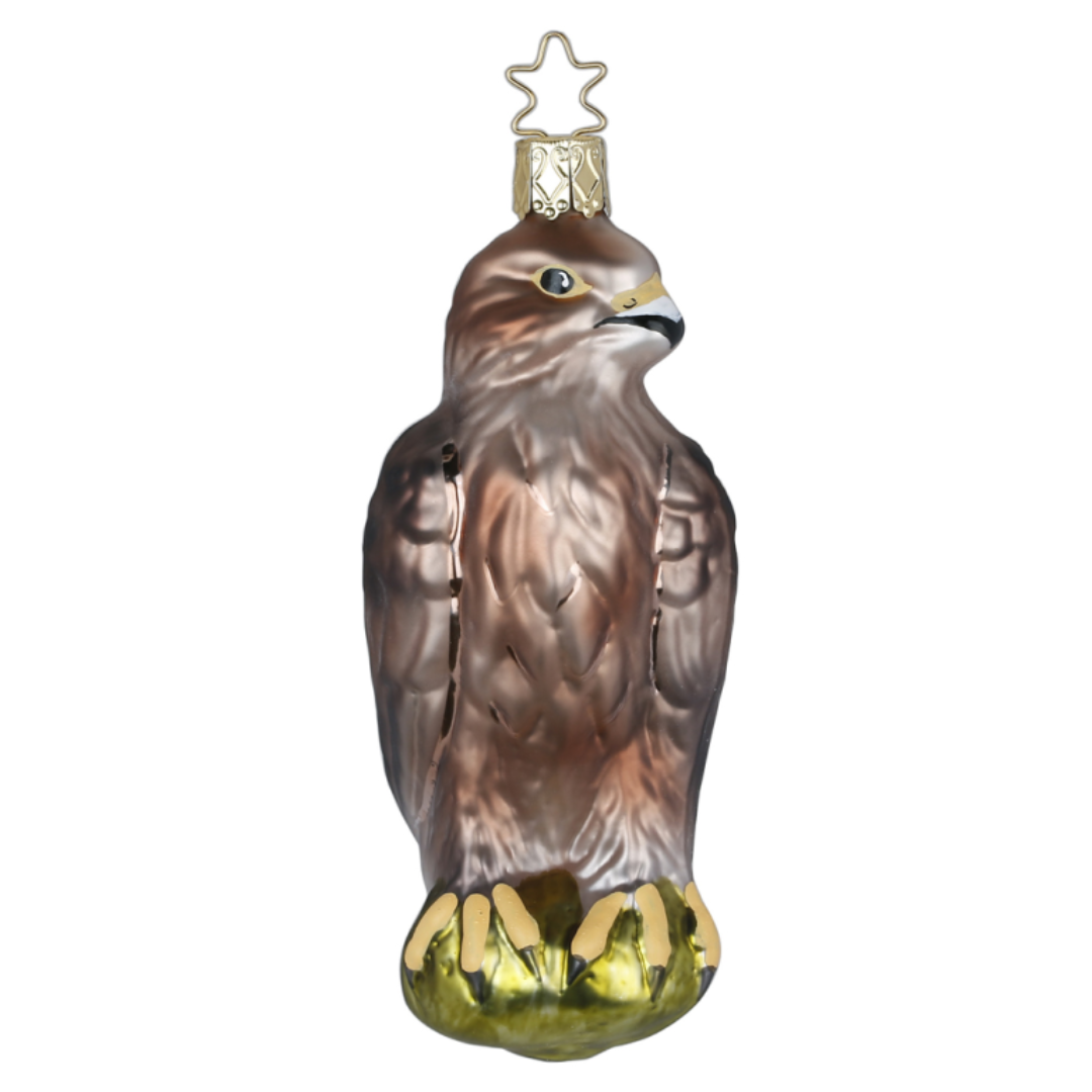 Falcon Ornament by Inge Glas of Germany