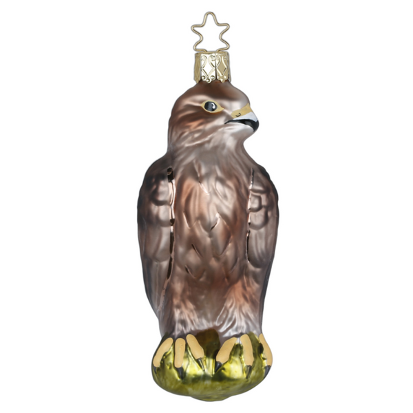 Falcon Ornament by Inge Glas of Germany
