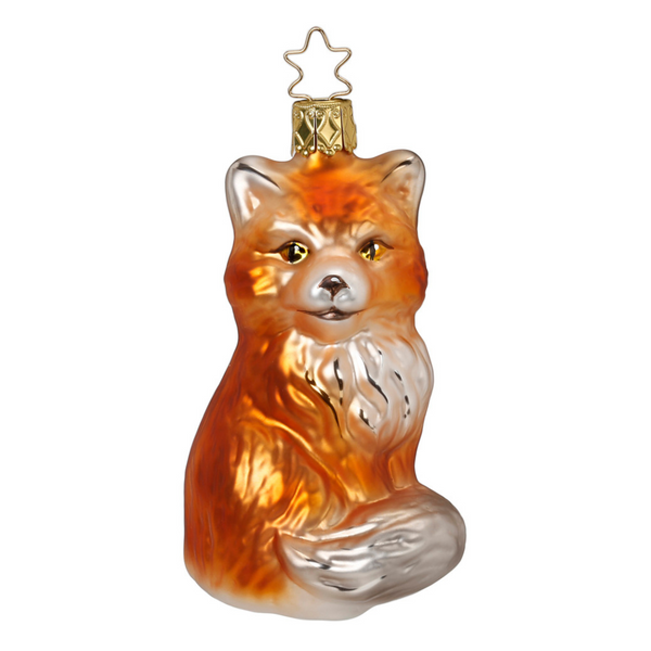 Furry Fox Ornament by Inge Glas of Germany