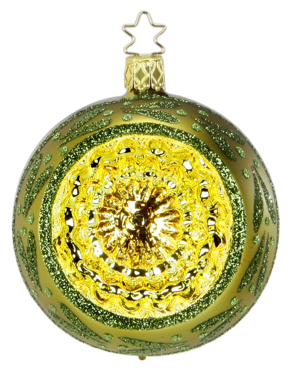 Fairy Reflections, loden shiny 8cm by Inge Glas of Germany