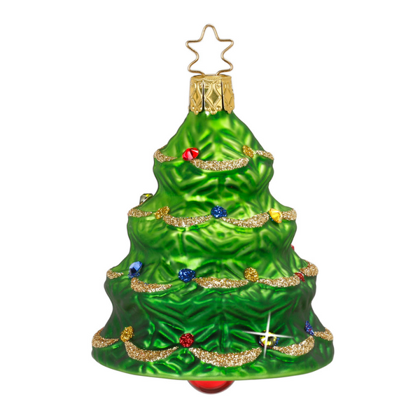 Glorious Tannenbaum Bell Ornament by Inge Glas of Germany