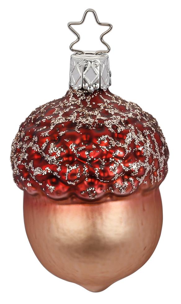 Acorn Ornament 3", by Inge Glas of Germany