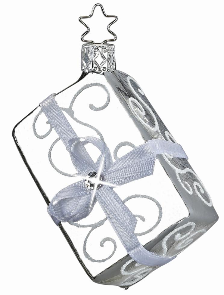 Silver Gift Ornament by Inge Glas of Germany