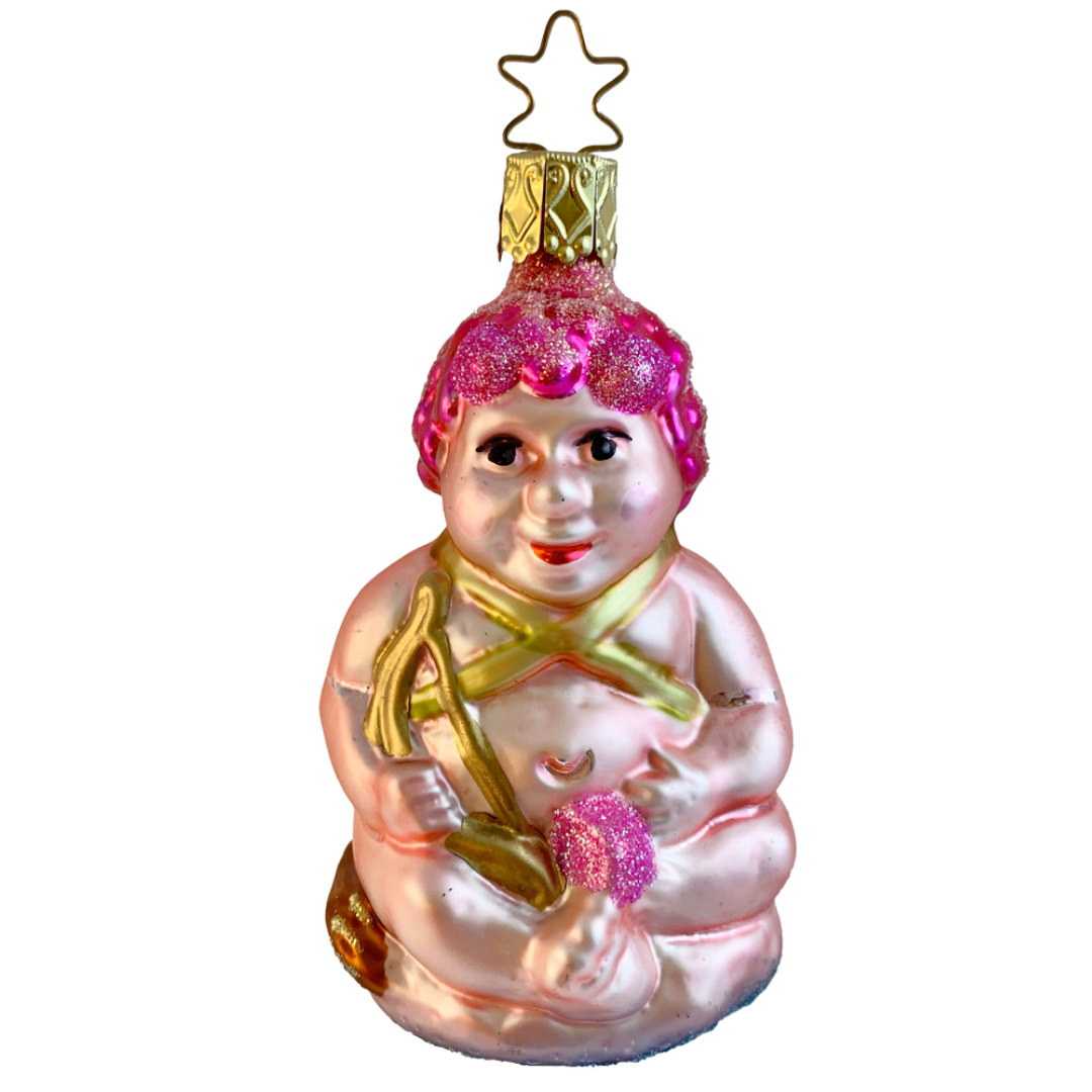 Cupid, Arrow of Love Ornament by Inge Glas of Germanys of Germany