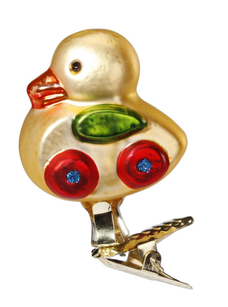 Quack Quack Roller Ornament by Inge Glas of Germany