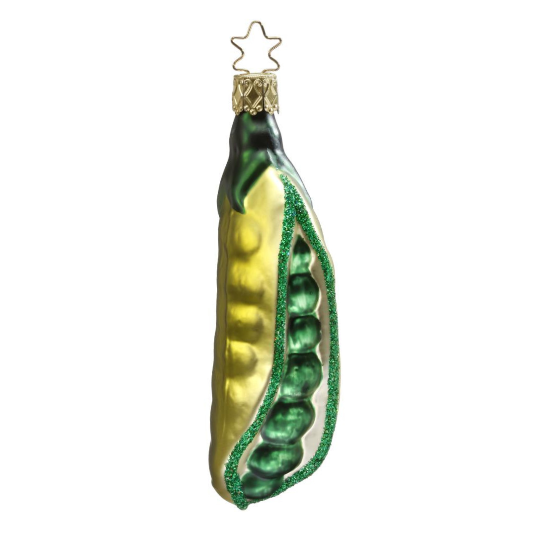 Pod of Peas Ornament by Inge Glas of Germany