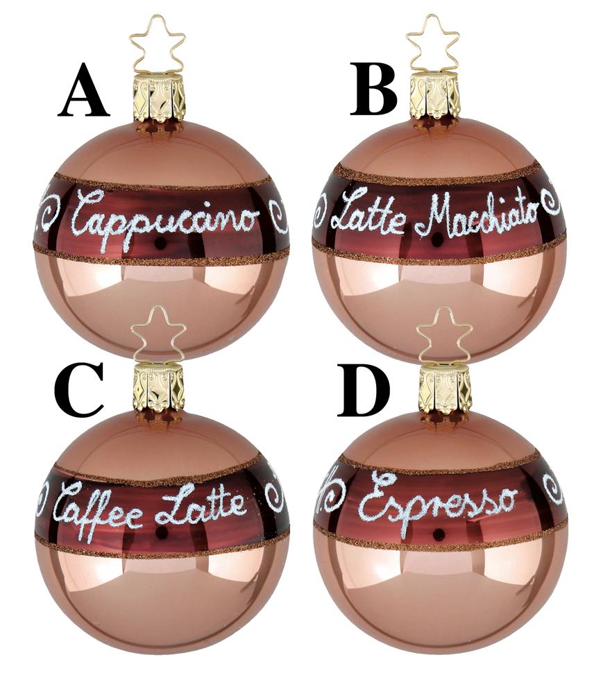 Primo Caffe Venti Ornament by Inge Glas of Germany