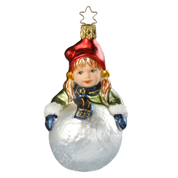 Snow Fun, Ornament by Inge Glas of Germany