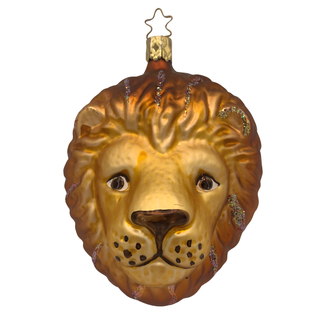 King of the Beasts Lion Head by Inge Glas of Germany