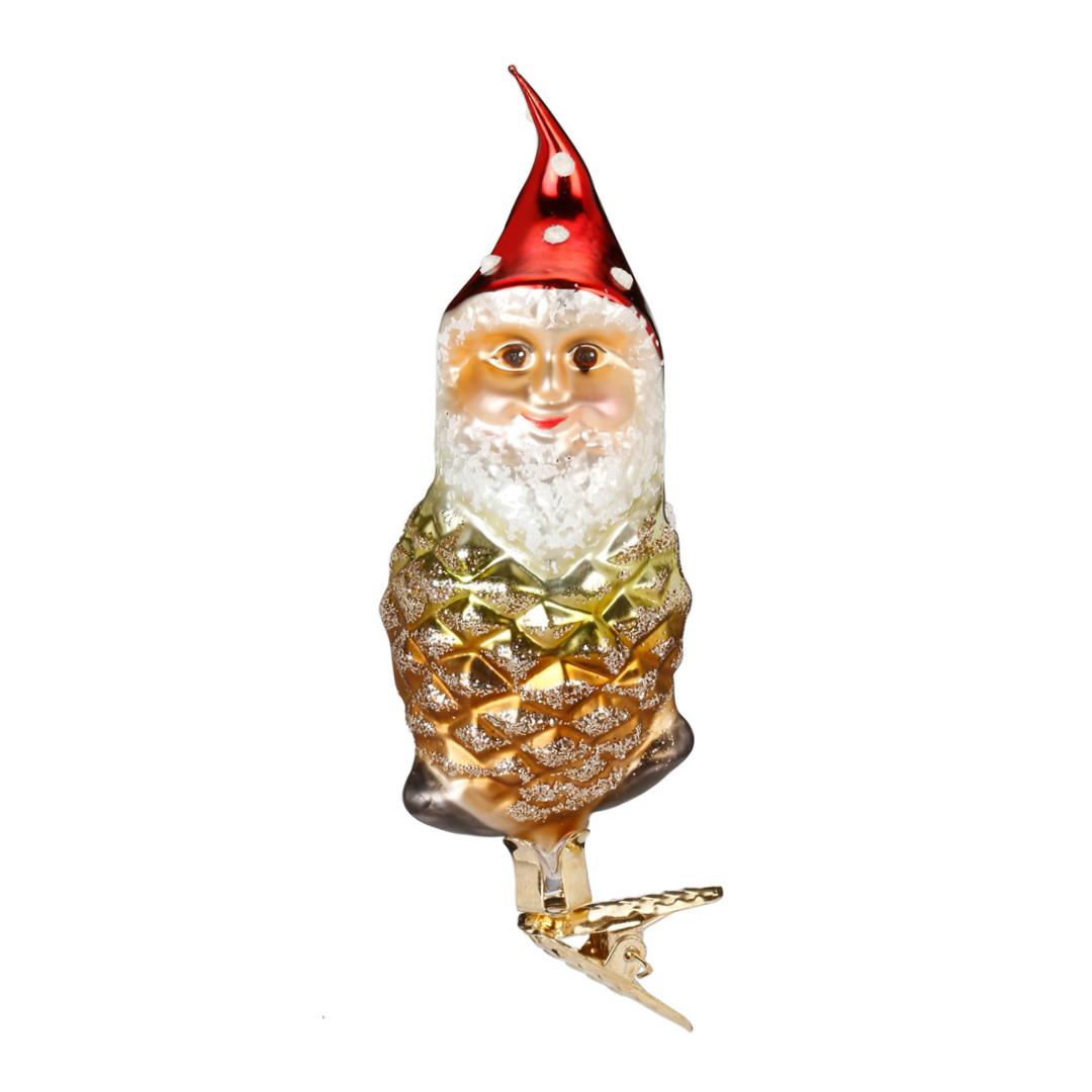 Pinecone Gnome by Inge Glas of Germany