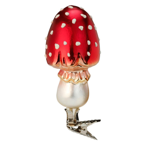 Lucky Mushroom Ornament by Inge Glas of Germany