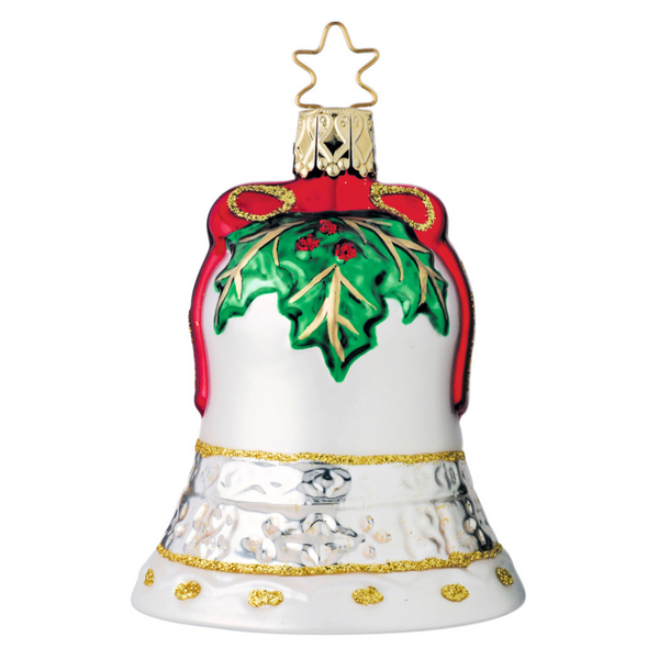 Merry Bell Ornament by Inge Glas of Germany