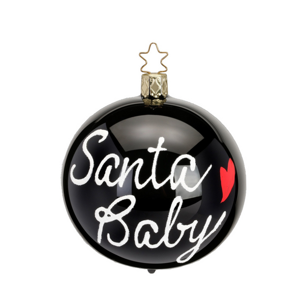 Santa Baby Ball by Inge Glas of Germany