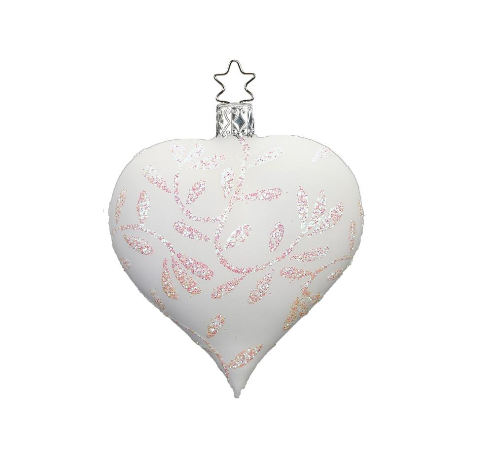 Delights Heart, pink and white by Inge Glas of Germany