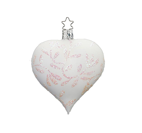Delights Heart, pink and white by Inge Glas of Germany