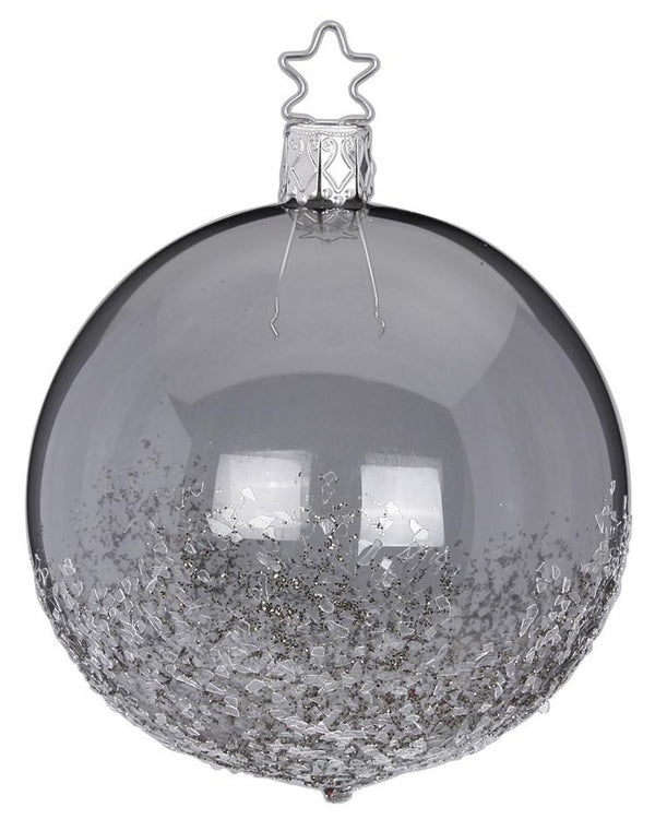 Colorful Ice Ball, tin transparent, 8cm by Inge Glas of Germany