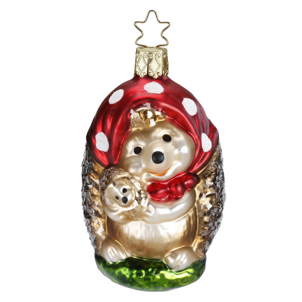 Mama Hedgehog Ornament by Inge Glas of Germany