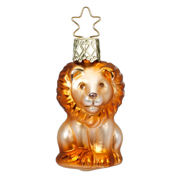 Golden King Ornament by Inge Glas of Germany