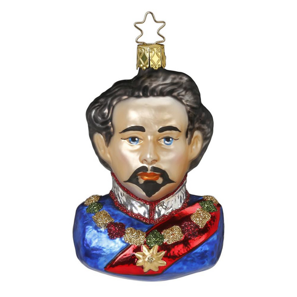 King Ludwig Ornament by Inge Glas of Germany