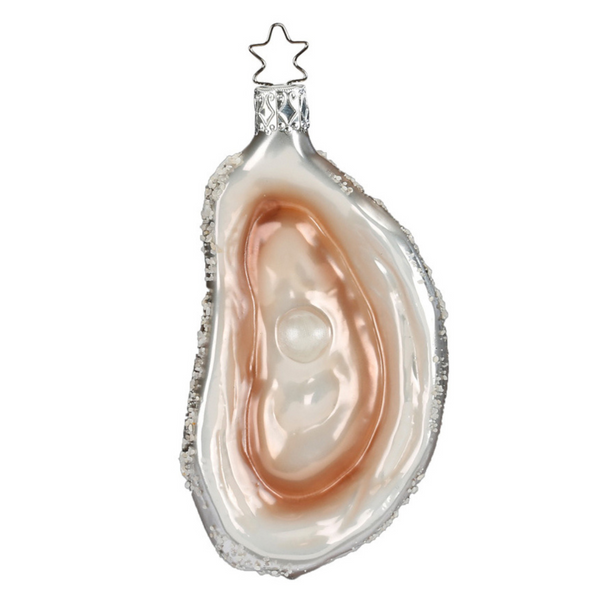Oyster Ornament by Inge Glas of Germany