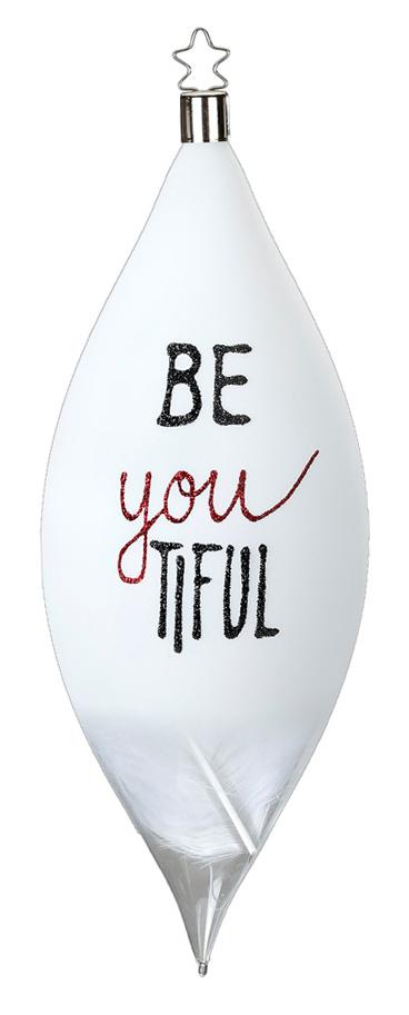Be-you-tiful Olive Ornament by Inge Glas of Germany