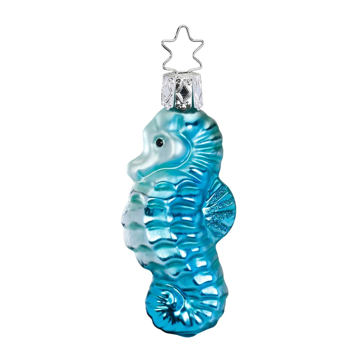 Blue Seahorse by Inge Glas of Germany