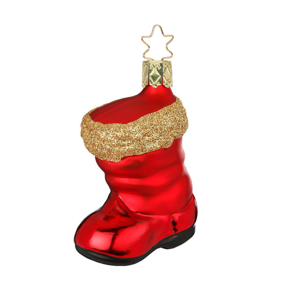 Santa's Boots, red by Inge Glas of Germany