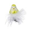 Pastel Bird Ornament, yellow-reen by Inge Glas of Germany